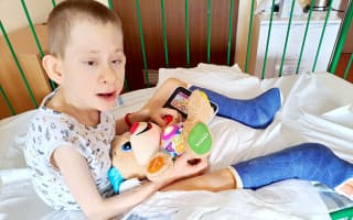 Rehabilitace Kristiankovi pro naději chodit