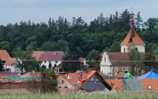 Pro Stebno a okolní obce, které zasáhl downburst