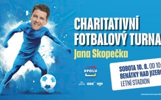 Charitativní fotbalový turnaj Jana Skopečka v Benátkách nad Jizerou
