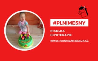 #PLNIMESNY Nikolce – Hipoterapie (rehabilitace)
