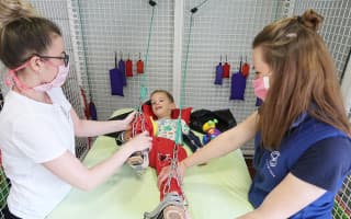 TheraSuit neurorehabilitace pro Matýska