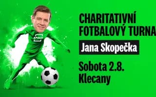 Charitativní fotbalový turnaj Jana Skopečka v Klecanech