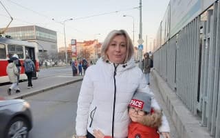 Nový začátek pro Oksanu se synem, kteří uprchli z Ukrajiny