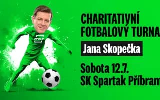 Charitativní fotbalový turnaj Jana Skopečka v Příbrami