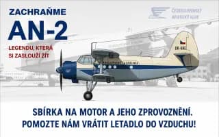 Oživme slavnou éru ČSA. Pomozte vrátit “Andulu” na oblohu.