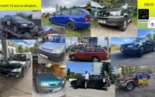 Auta pro lidi na Ukrajině – pomozme humanitárním centrům i vojákům