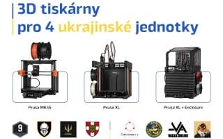 Pomohli jste přispět na 3D tiskárny pro ukrajinské vojáky