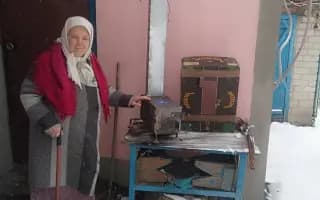 Zákopová kamna pro Ukrajinu